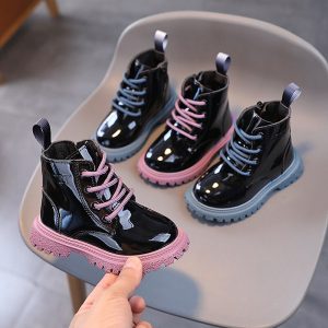 Soft Sole Anti-slip Casual Waterproof School Boots